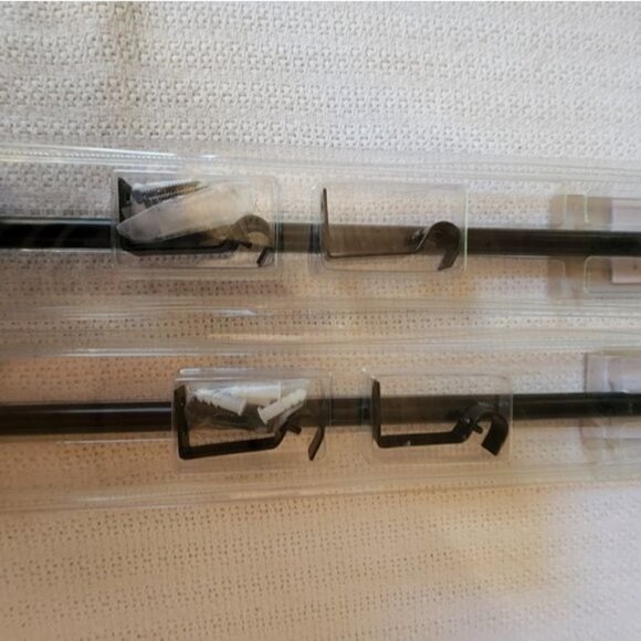 Northcrest Decorative Rod & Brackets Complete Set of 2 - 28" x 48" - Picture 4 of 4